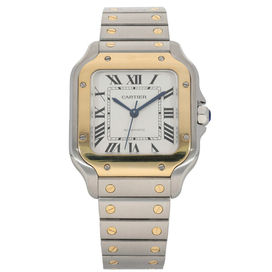 Cartier Santos De Cartier W2SA0007 35mm Bi-Colour Watch