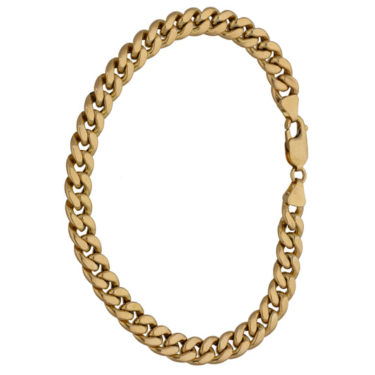 9ct Gold Curb Bracelet