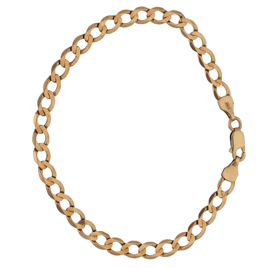 9ct Gold Curb Bracelet