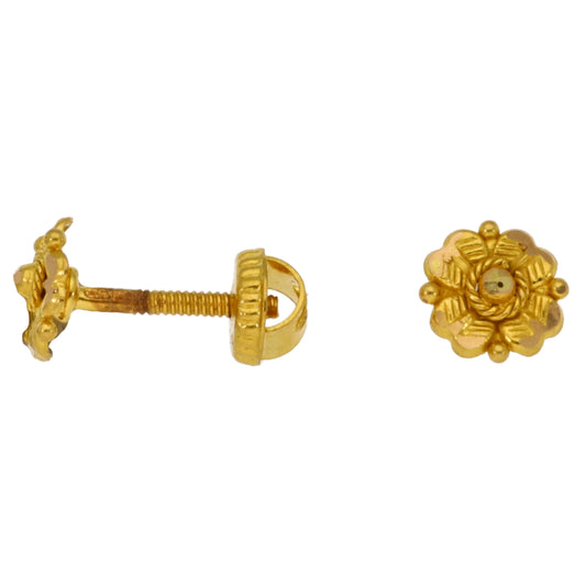22ct Gold Stud Earrings