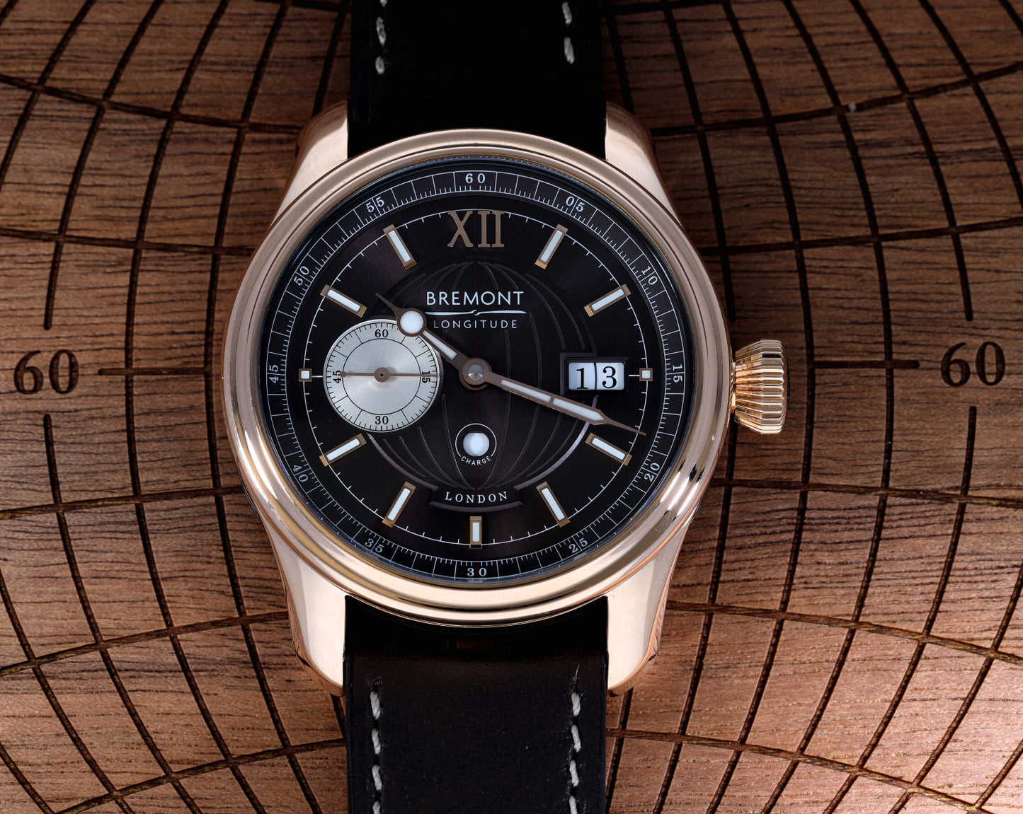 Bremont Longitude 40mm Rose Gold Watch