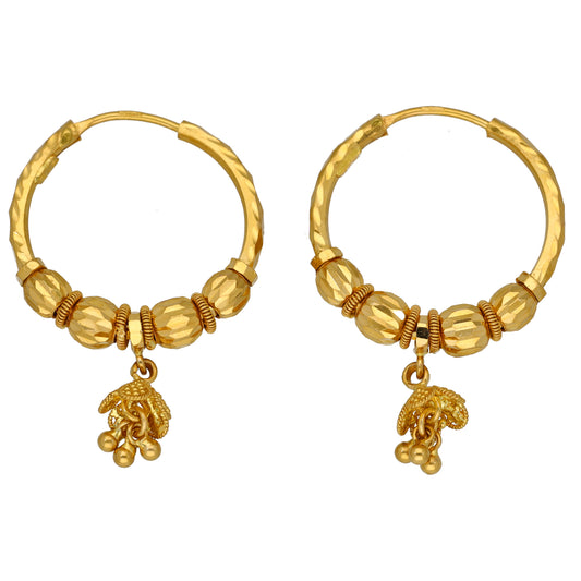 22ct Gold Hoop Earrings