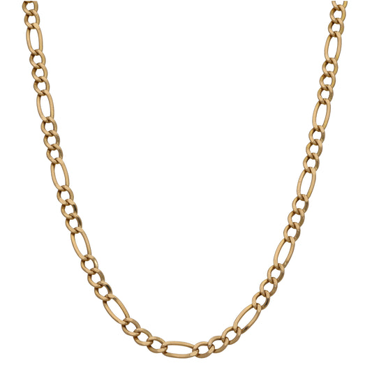 14ct Gold Figaro Chain 20"