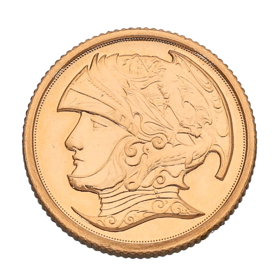 22ct Gold King Charles III Quarter Sovereign Coin 2023