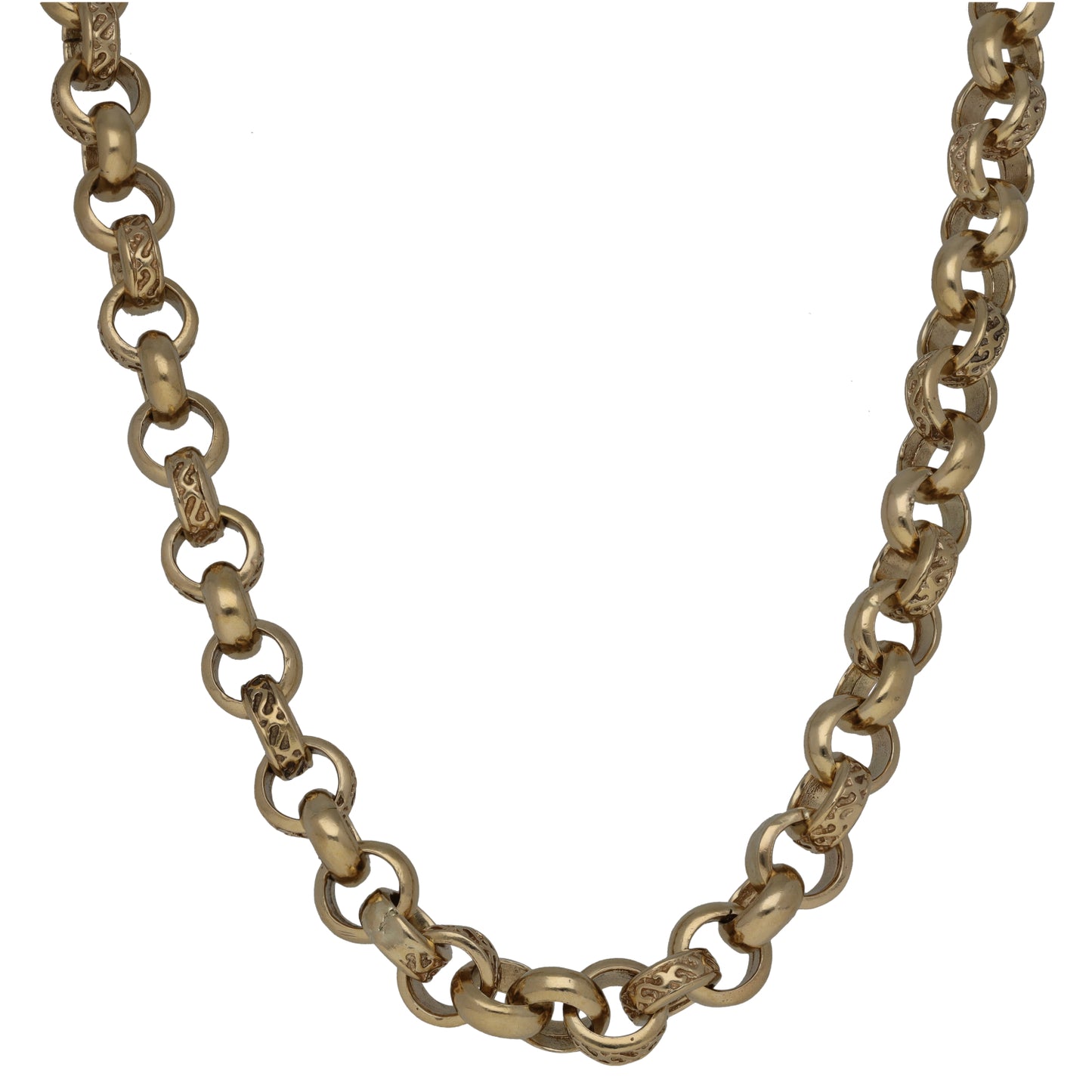 9ct Gold Belcher Chain 24"
