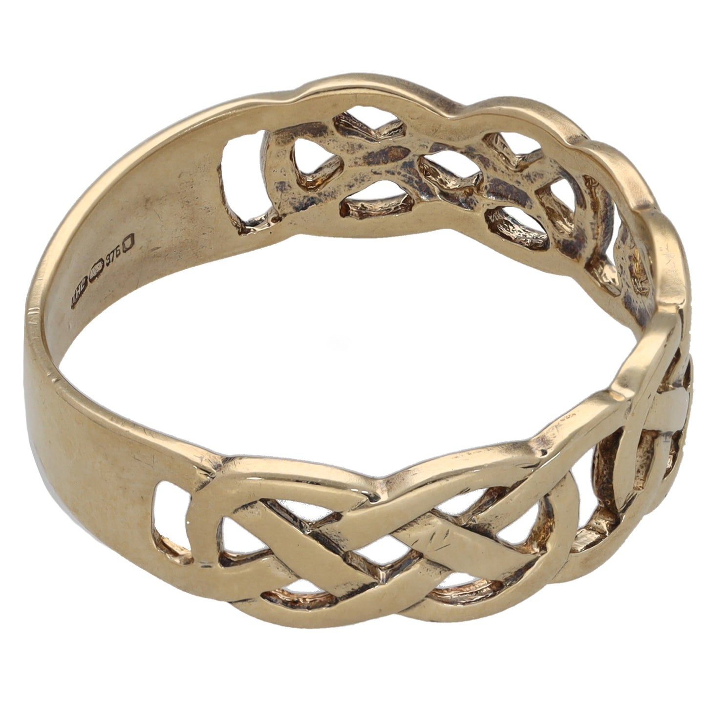 9ct Gold Alternative Ring Size W
