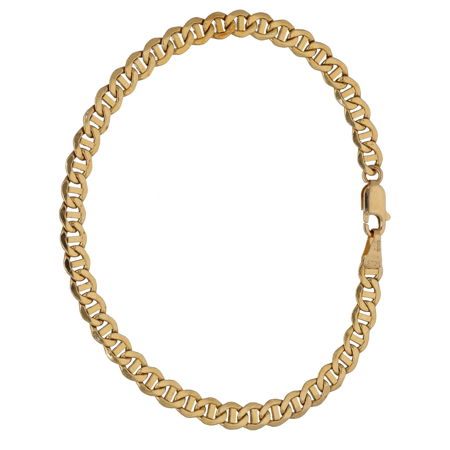 14ct Gold Anchor Bracelet