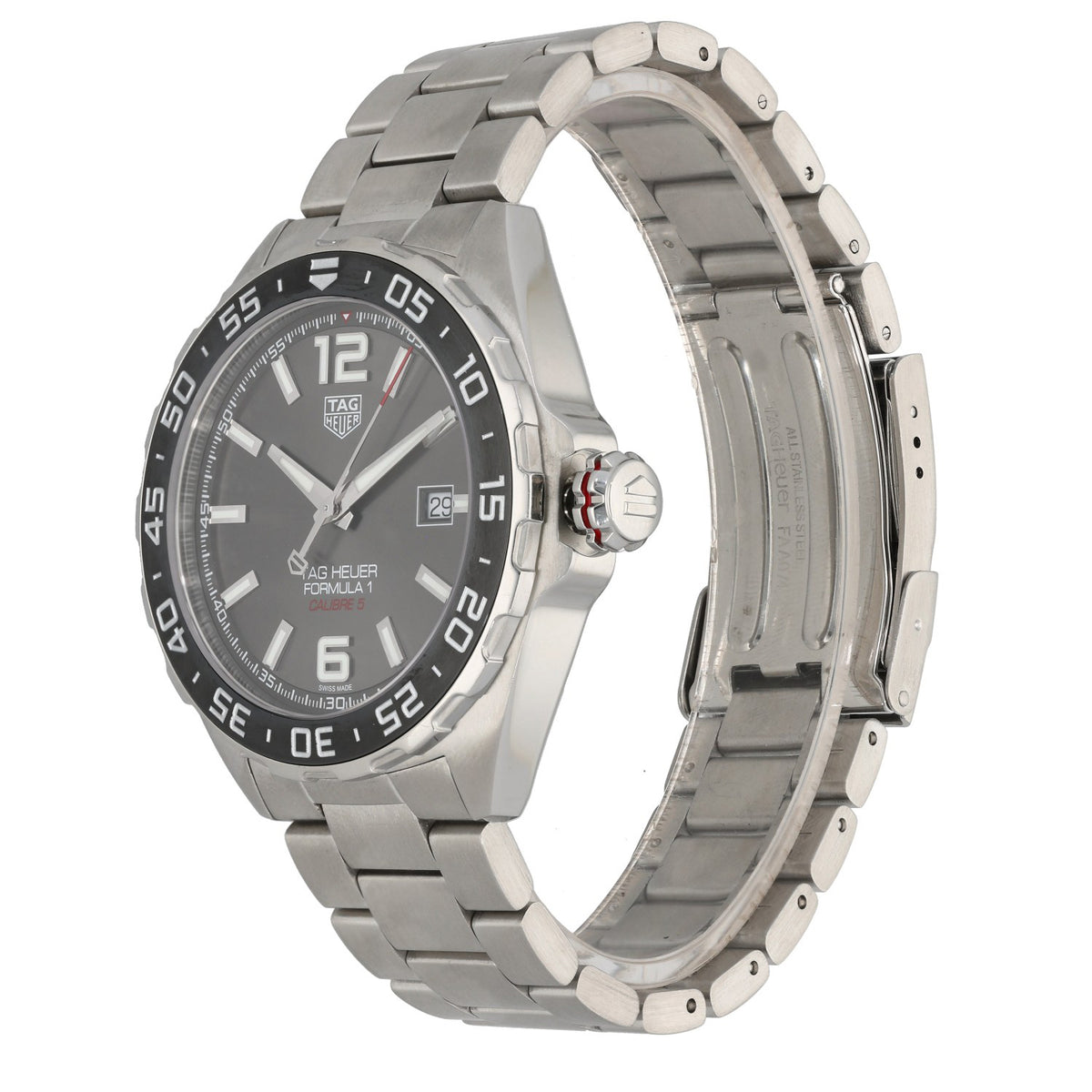 Tag Heuer Formula 1 WAZ2011 43mm Stainless Steel Watch