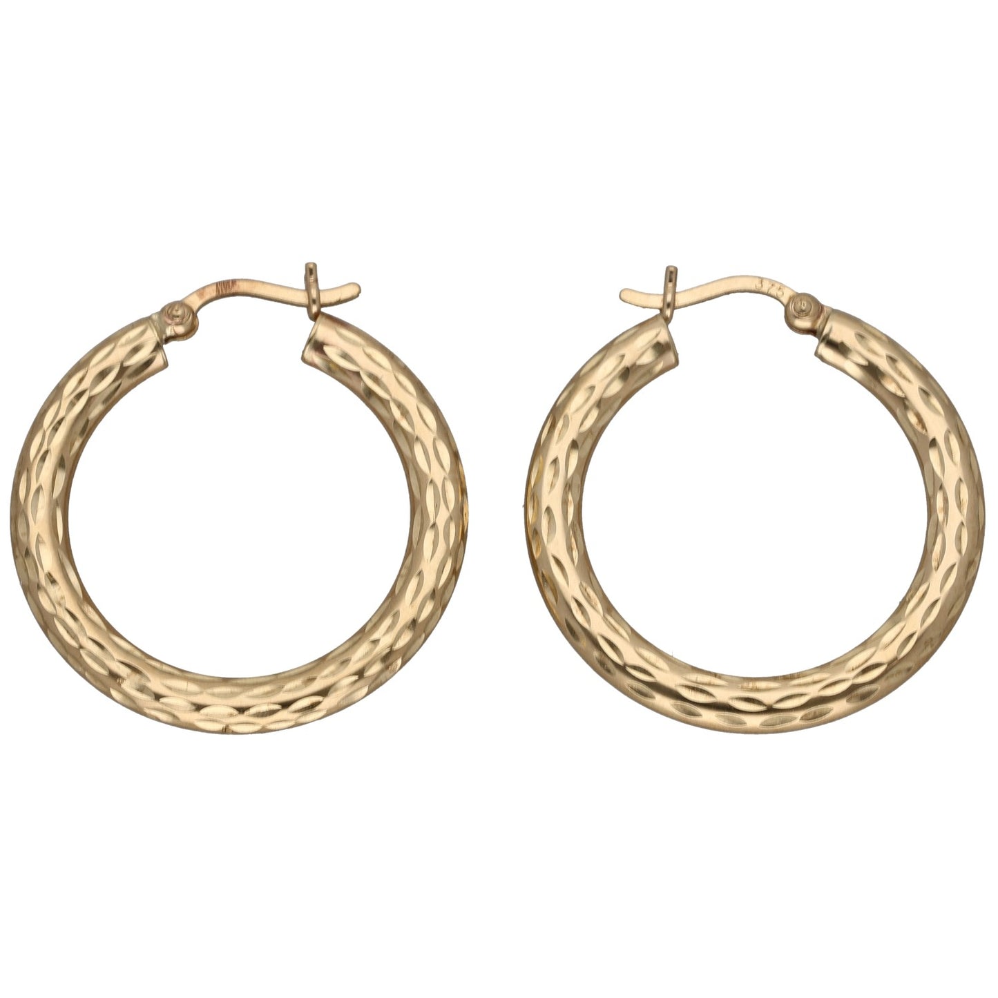 9ct Gold Hoop Earrings