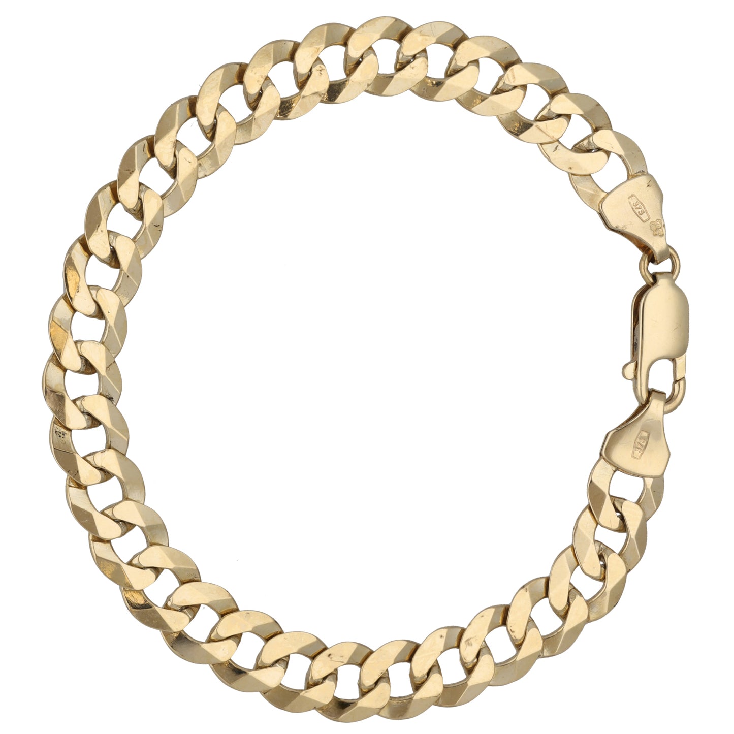 9ct Gold Curb Bracelet