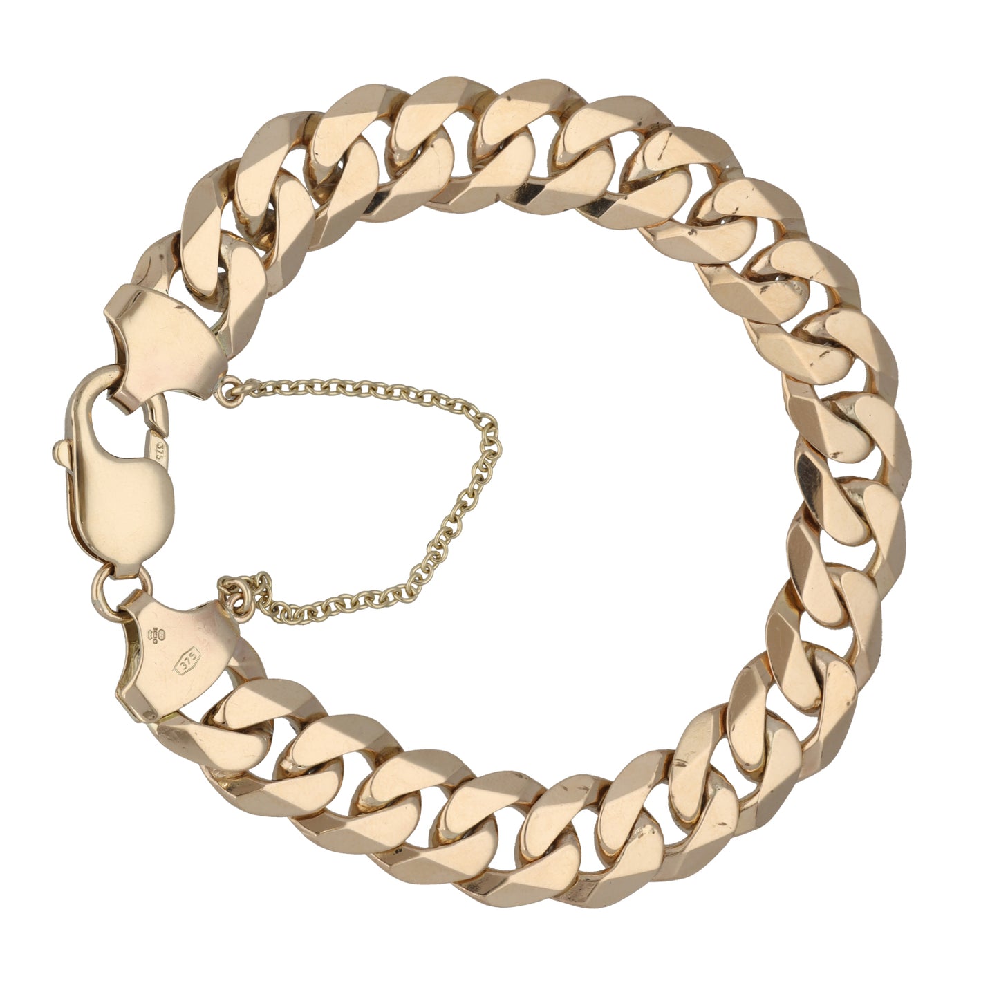 9ct Gold Curb Bracelet