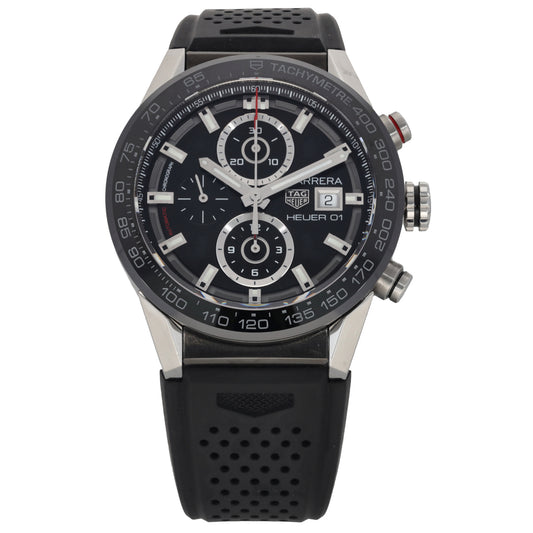 Tag Heuer Carrera CAR201Z 43mm Stainless Steel Watch