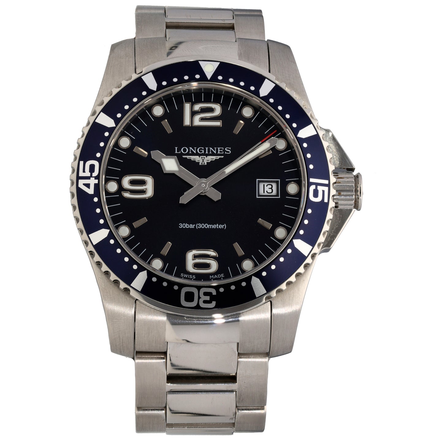 Longines Hydro Conquest L3.740.4 41mm Stainless Steel Watch