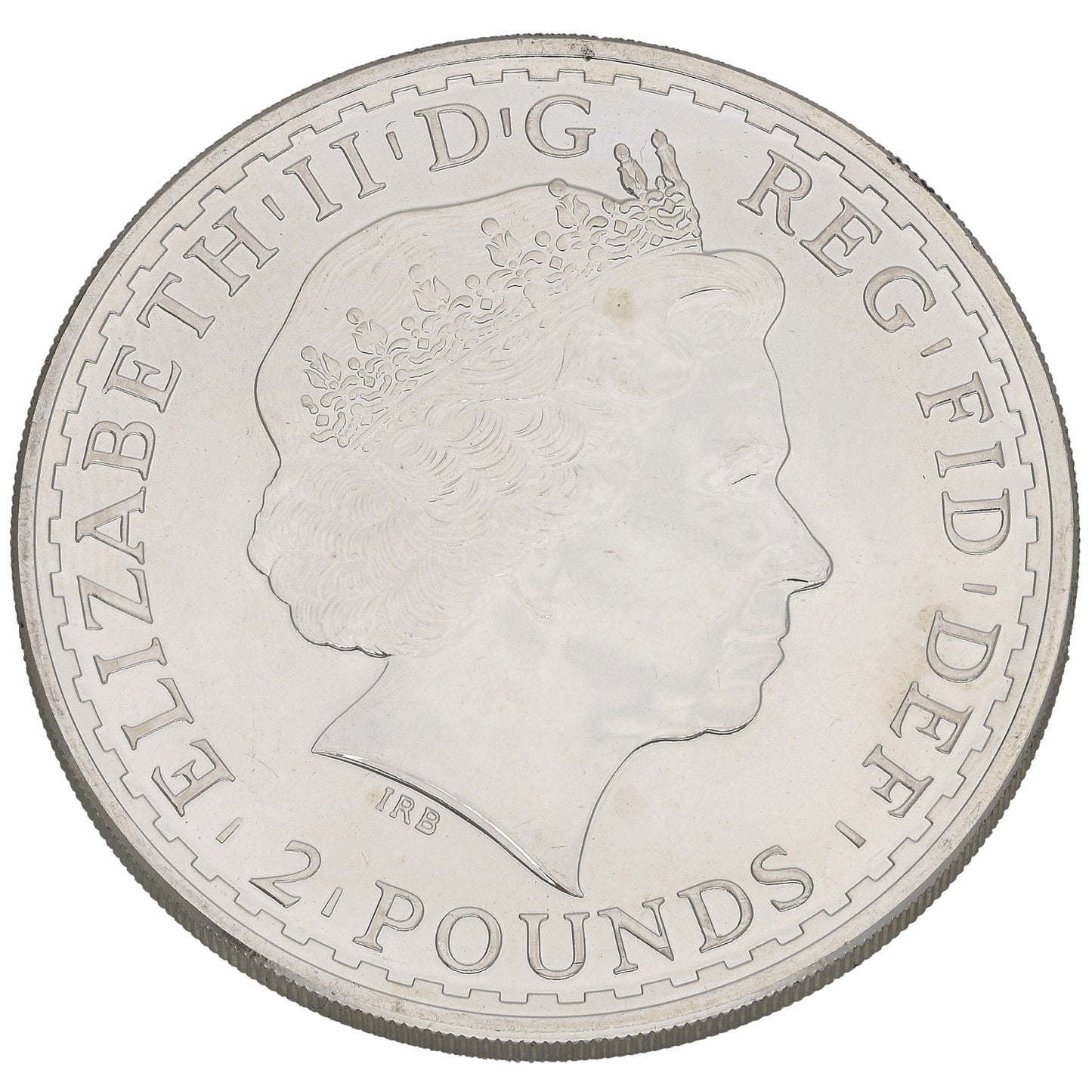Fine Silver Queen Elizabeth II 1 OZ Britannia Coin 2013