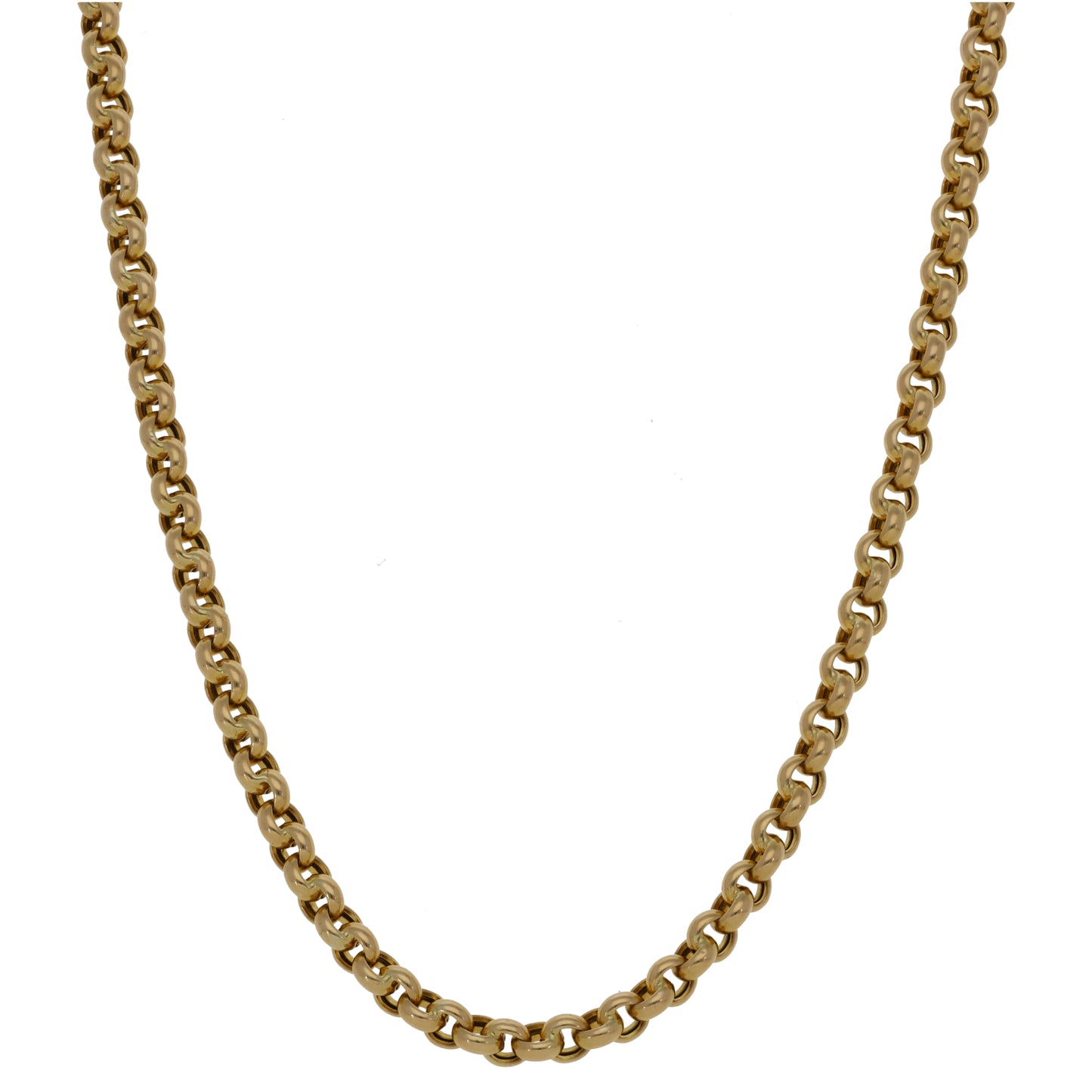 9ct Gold Belcher Chain 20"