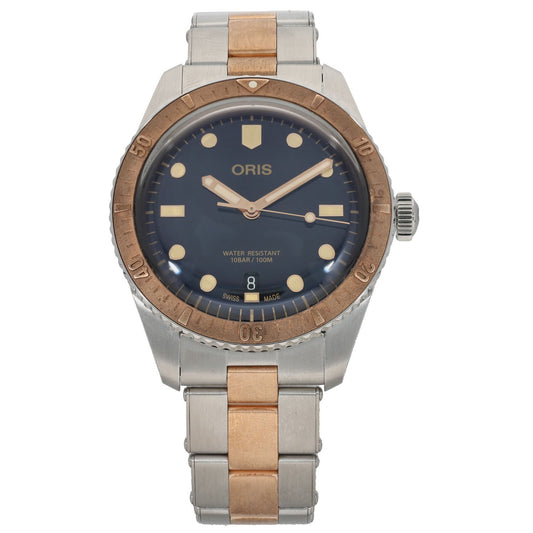 Oris Divers Sixty Five 7707 40mm Stainless Steel Watch