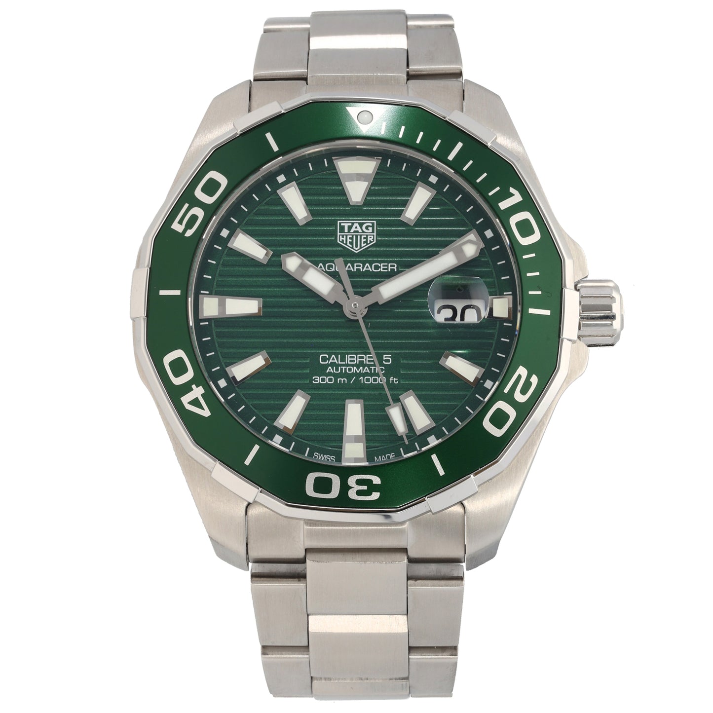 Tag Heuer Aquaracer WAY201S-0 43mm Stainless Steel Watch