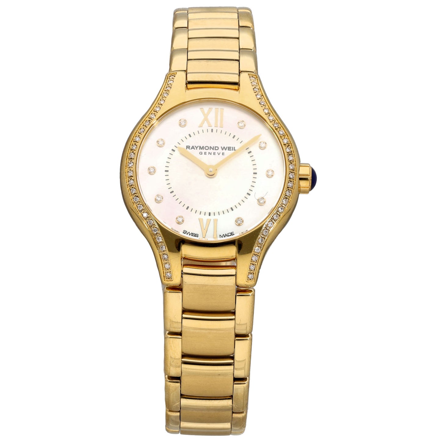 Raymond Weil Noemia 5124 24mm Gold Plated Watch