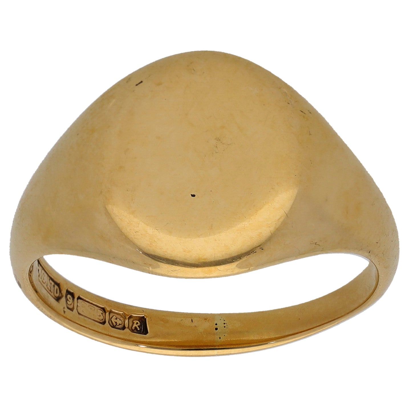 9ct Gold Signet Ring Size U