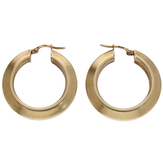 9ct Gold Hoop Earrings