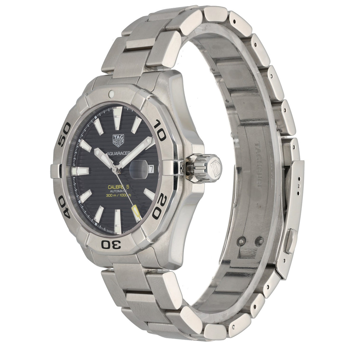 Tag Heuer Aquaracer WAY2010 43mm Stainless Steel Watch