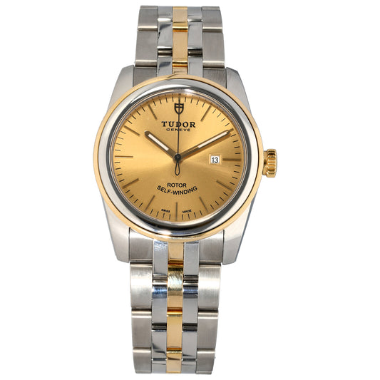 Tudor Glamour Date 53003 31mm Bi-Colour Watch