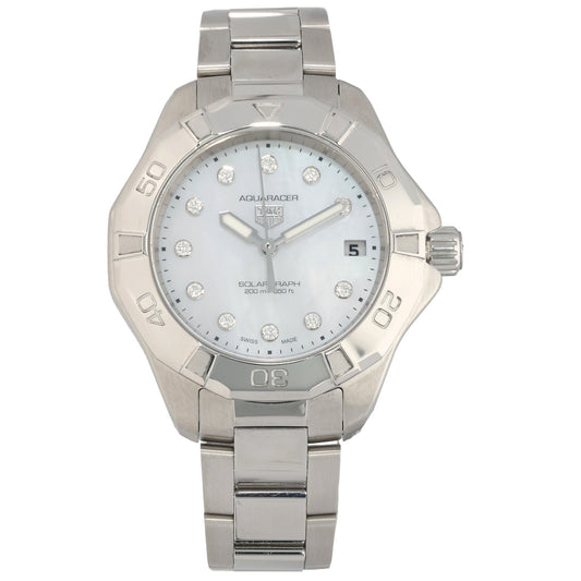 Tag Heuer Aquaracer WBP1313 34mm Stainless Steel Watch