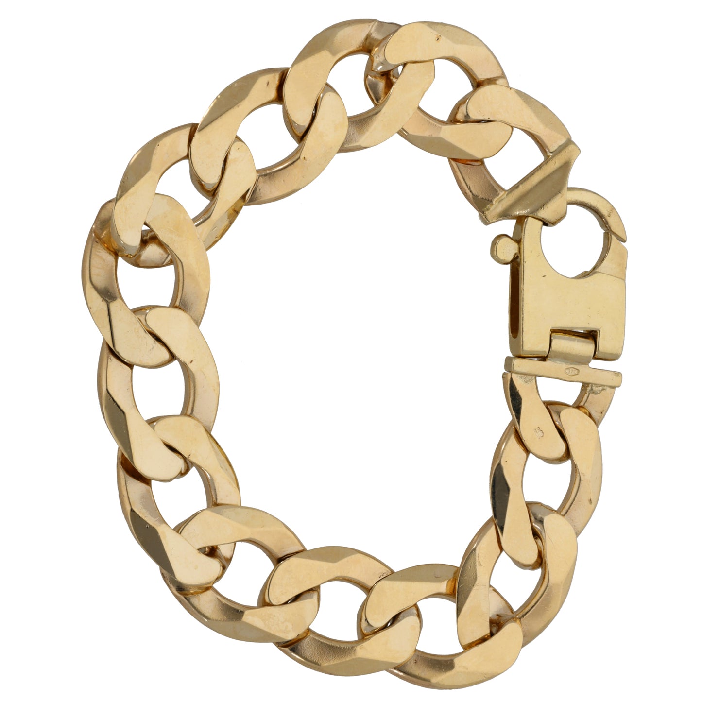 9ct Gold Curb Bracelet