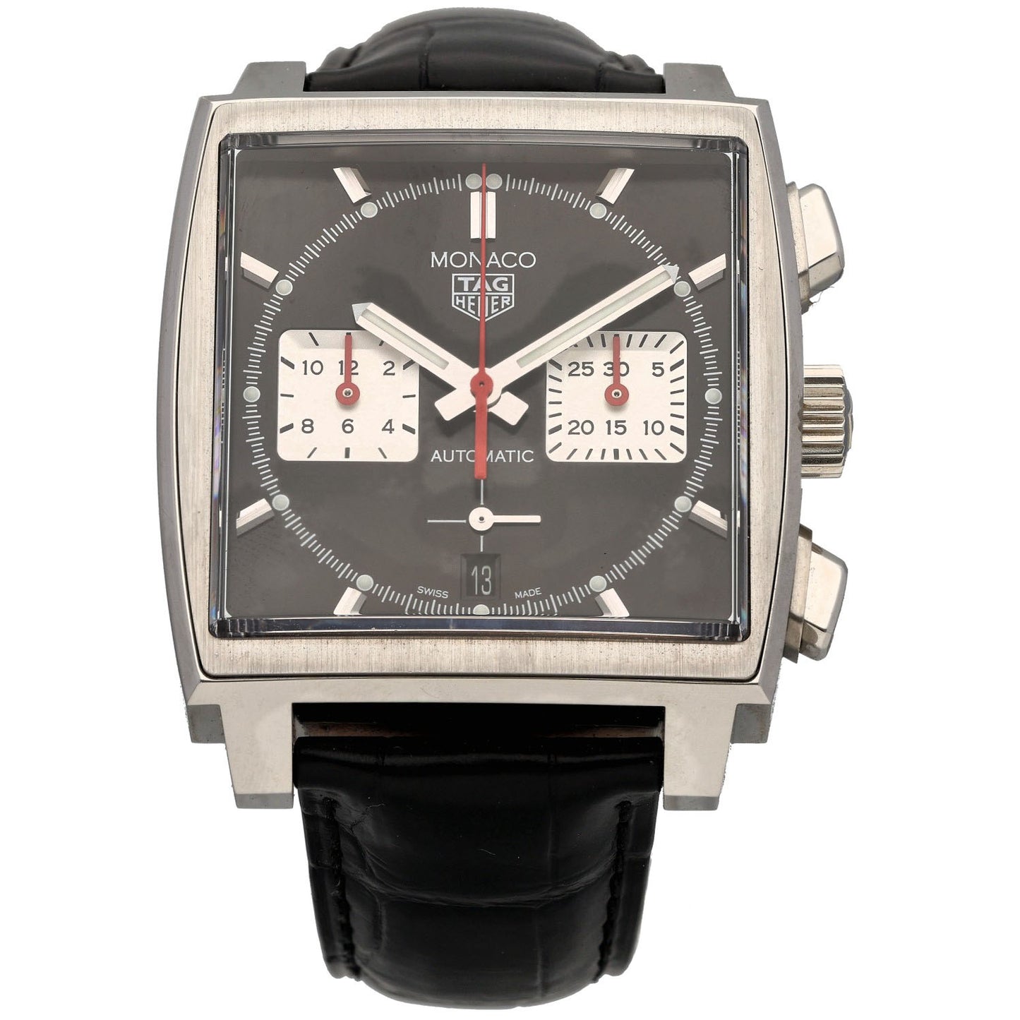 Tag Heuer Monaco CBL2113 39mm Stainless Steel Watch (Ex-Display)