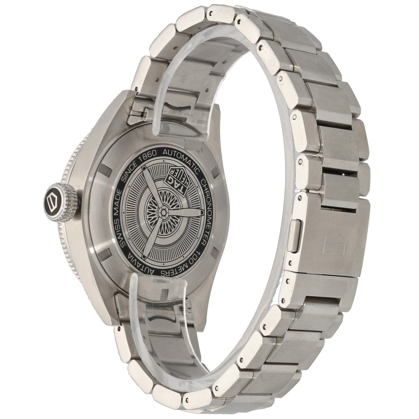 Tag Heuer Autavia WBE5116 42mm Stainless Steel Watch (Ex-Display)