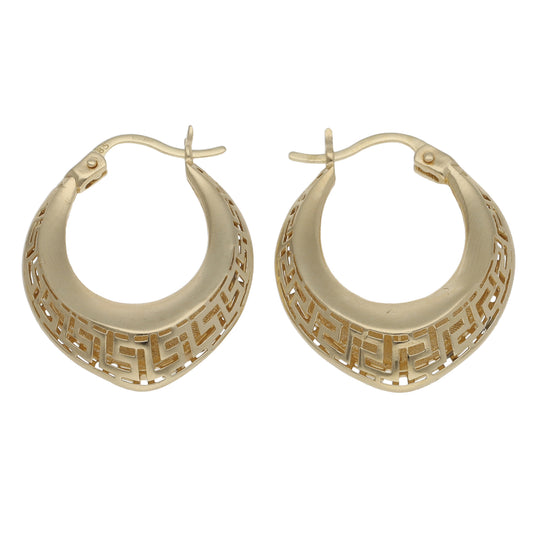14ct Gold Creole Earrings