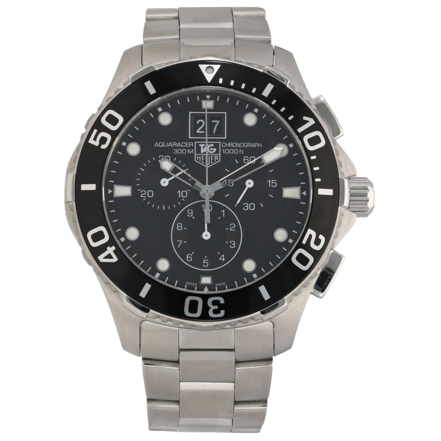 Tag Heuer Aquaracer CAN1010 44mm Stainless Steel Watch
