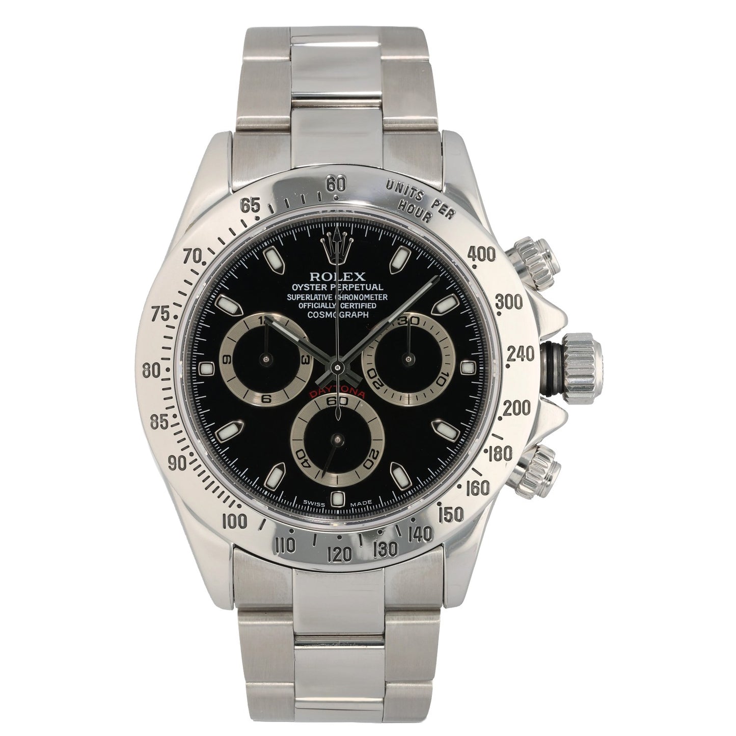 Rolex Daytona 116520 40mm Stainless Steel Watch