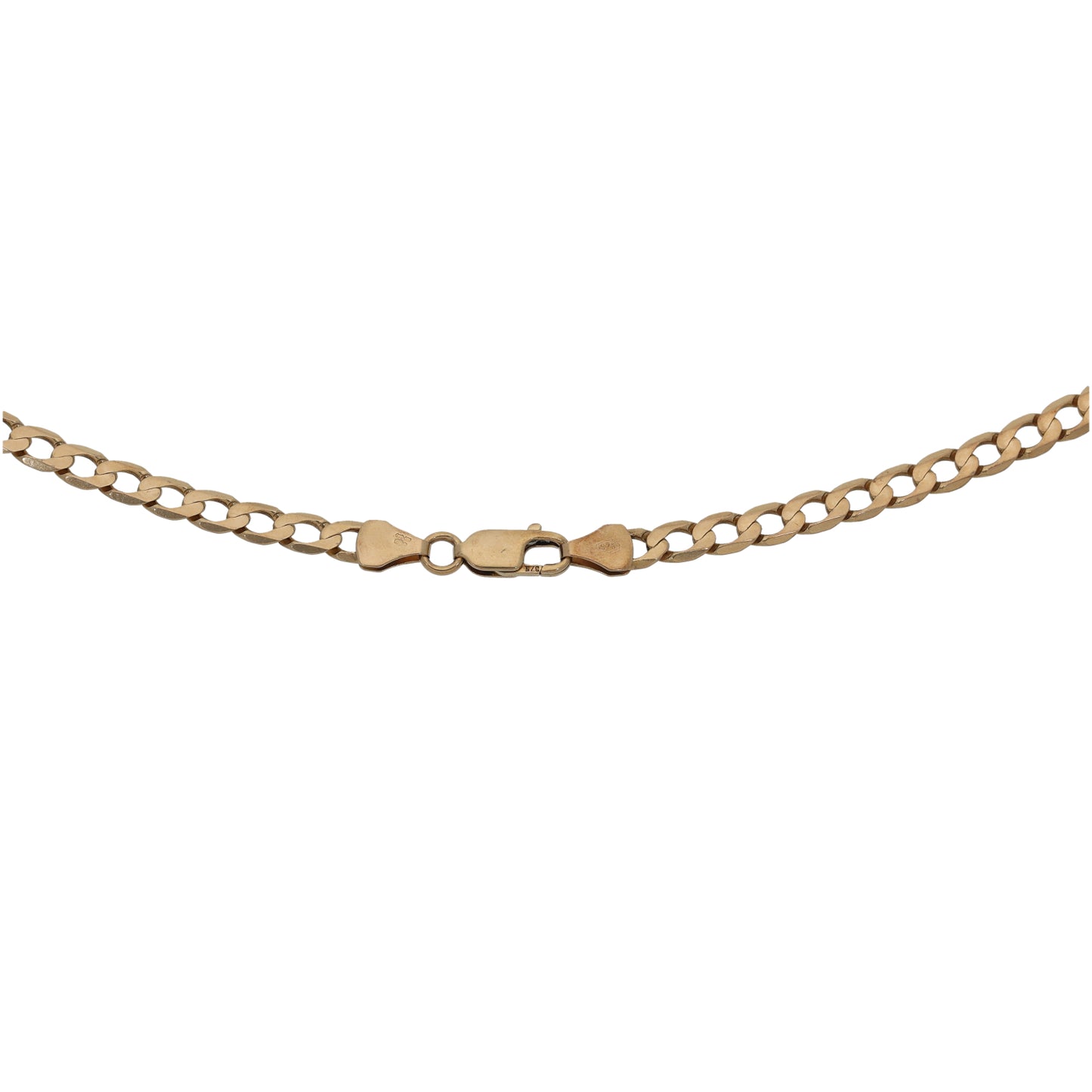 9ct Gold Curb Chain 20"