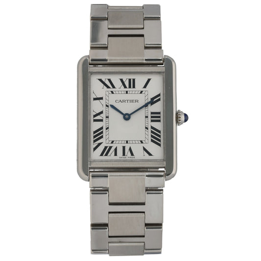 Cartier Tank Solo W5200014 27.4mm Stainless Steel Watch