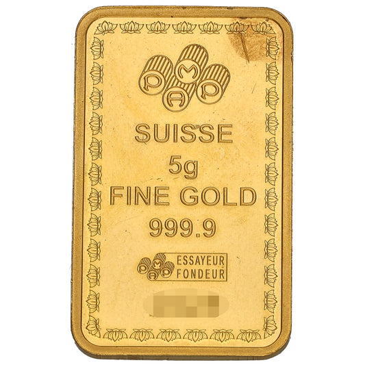 24ct 5g Gold Bar