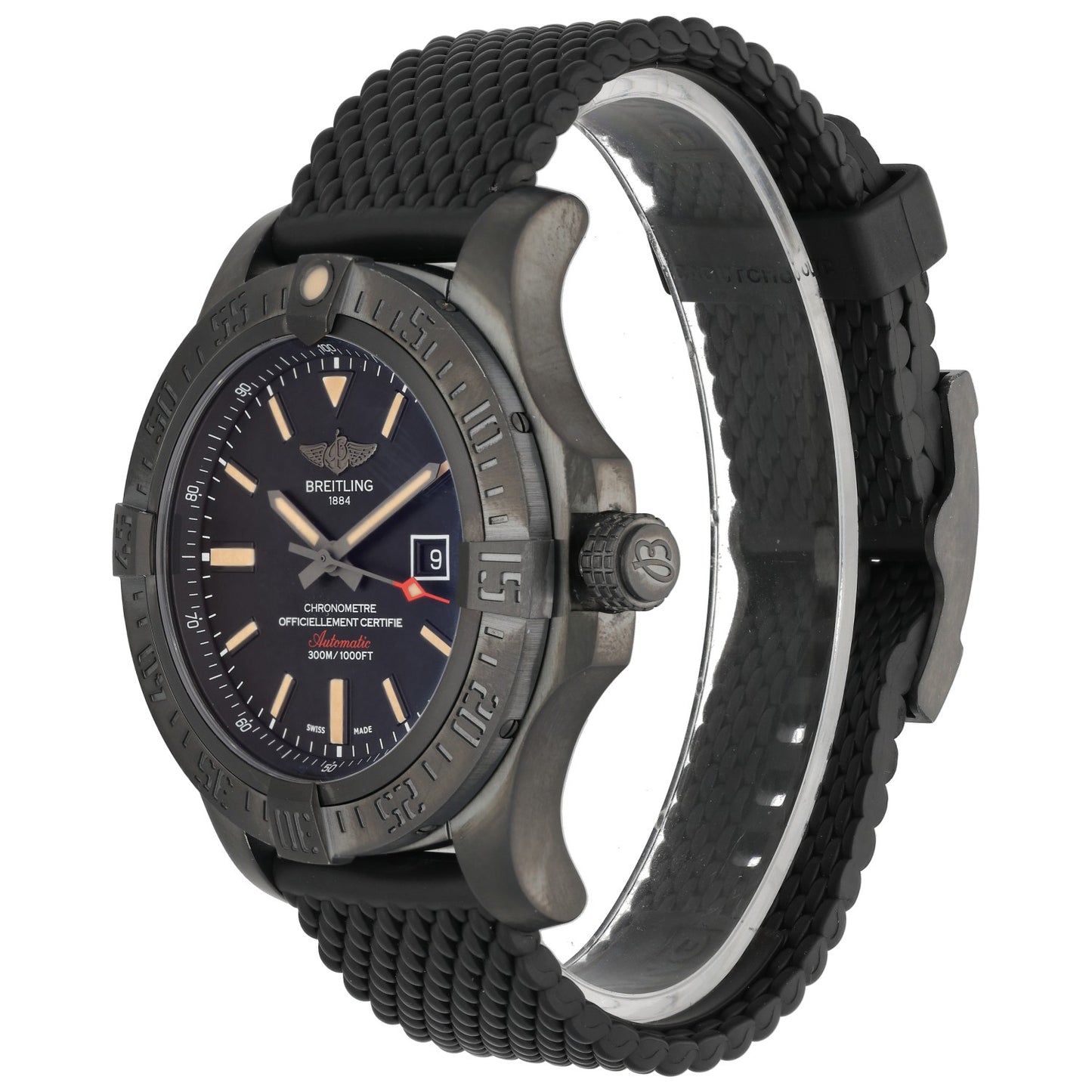 Breitling Avenger Blackbird V17310 48mm Titanium Watch
