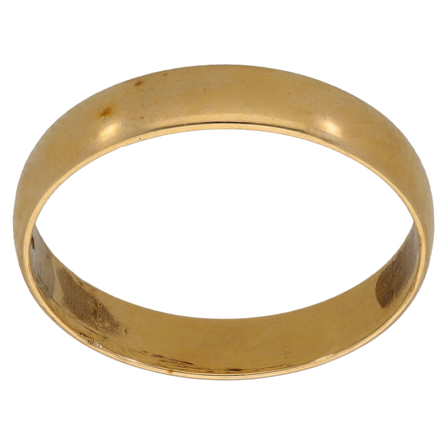 9ct Gold Plain Wedding Ring Size T