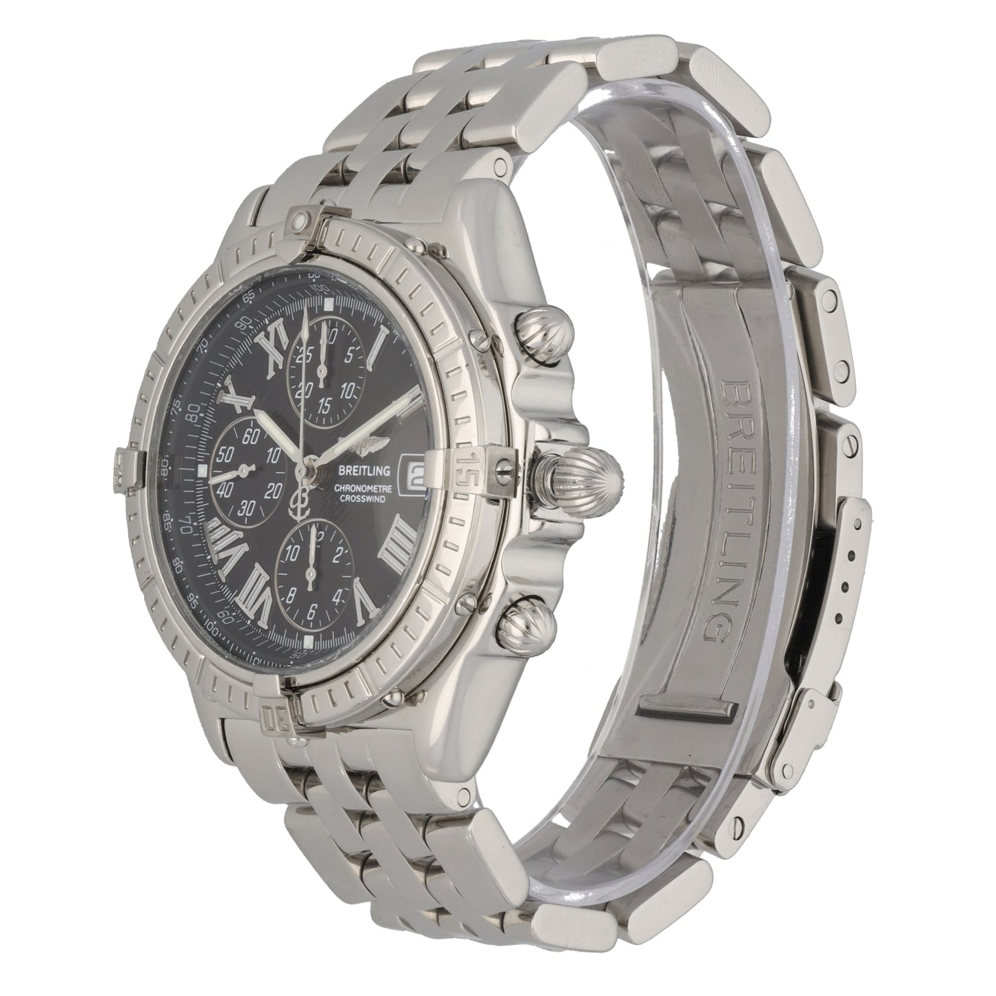 Breitling Crosswind A13355 43mm Stainless Steel Watch