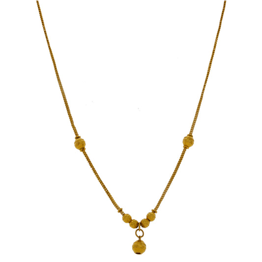 22ct Gold Fancy Necklace 16"