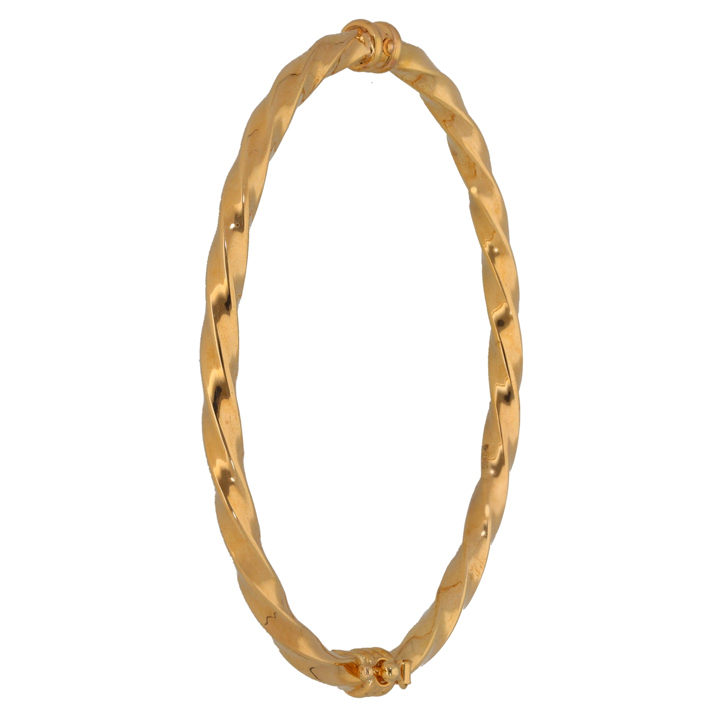 9ct Gold Hinged/Clasp Bangle