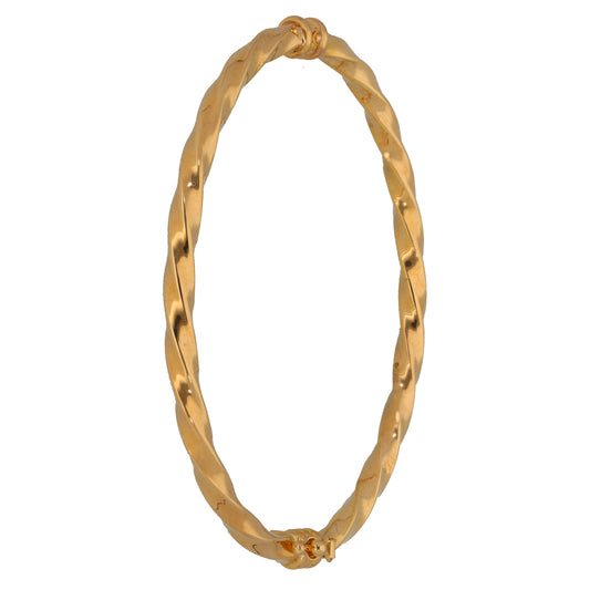9ct Gold Hinged/Clasp Bangle