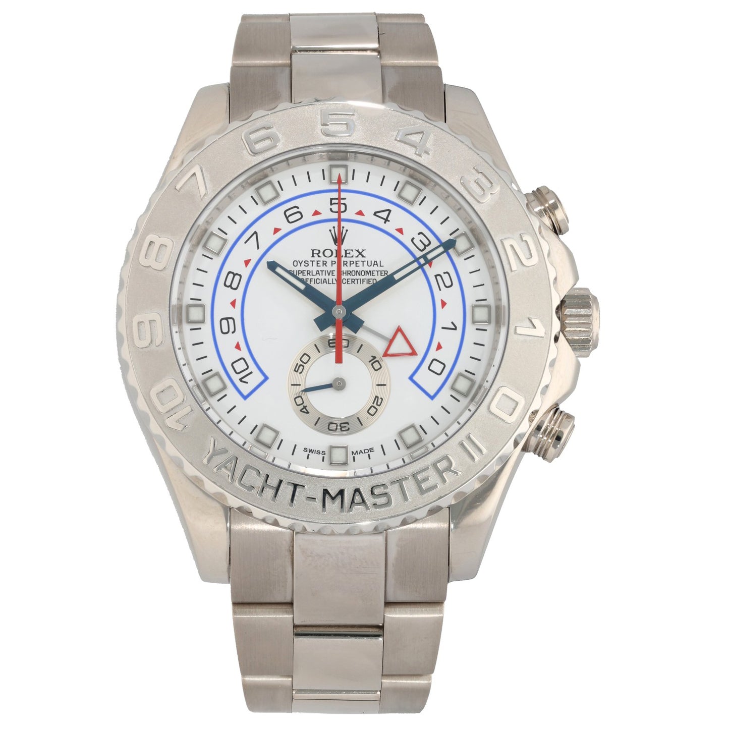 Rolex Yacht Master II 116689 44mm White Gold Watch
