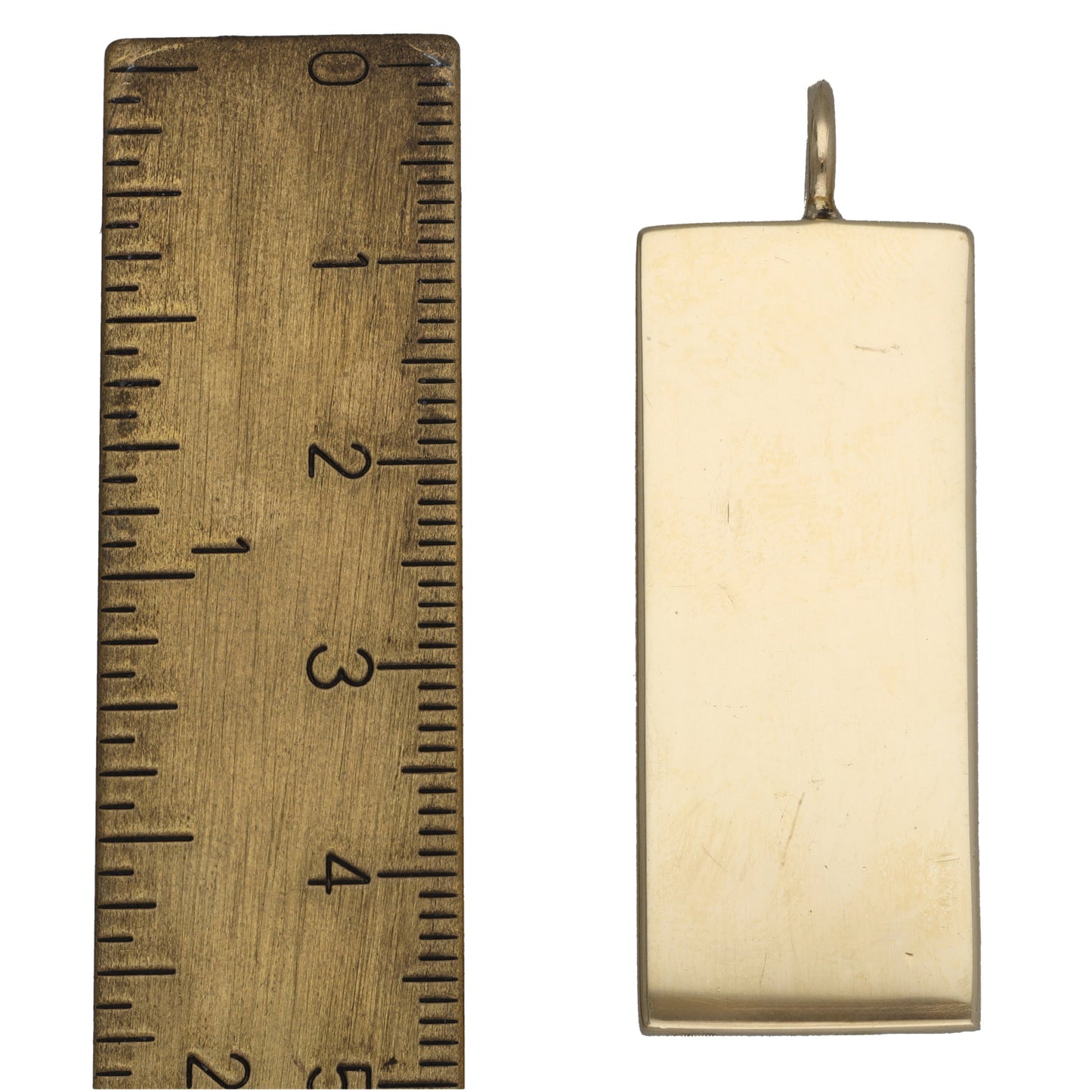 9ct Gold Ingot Pendant