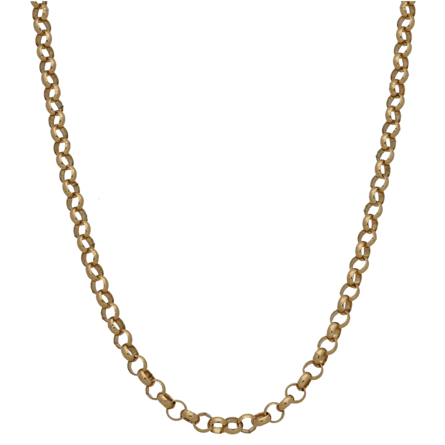 9ct Gold Belcher Chain 20"