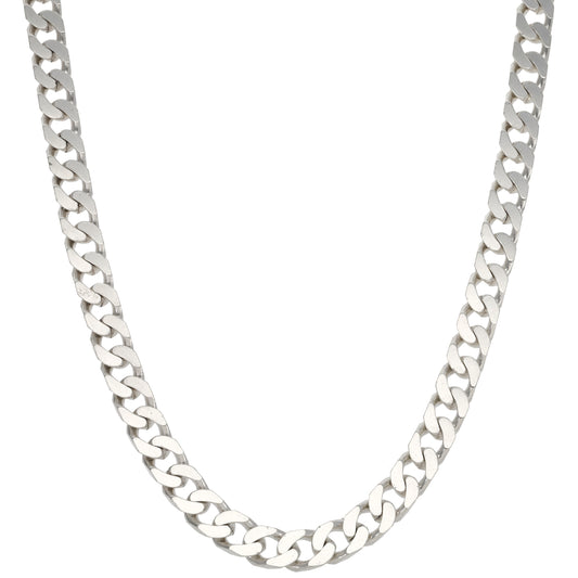 Sterling Silver Curb Chain 20"