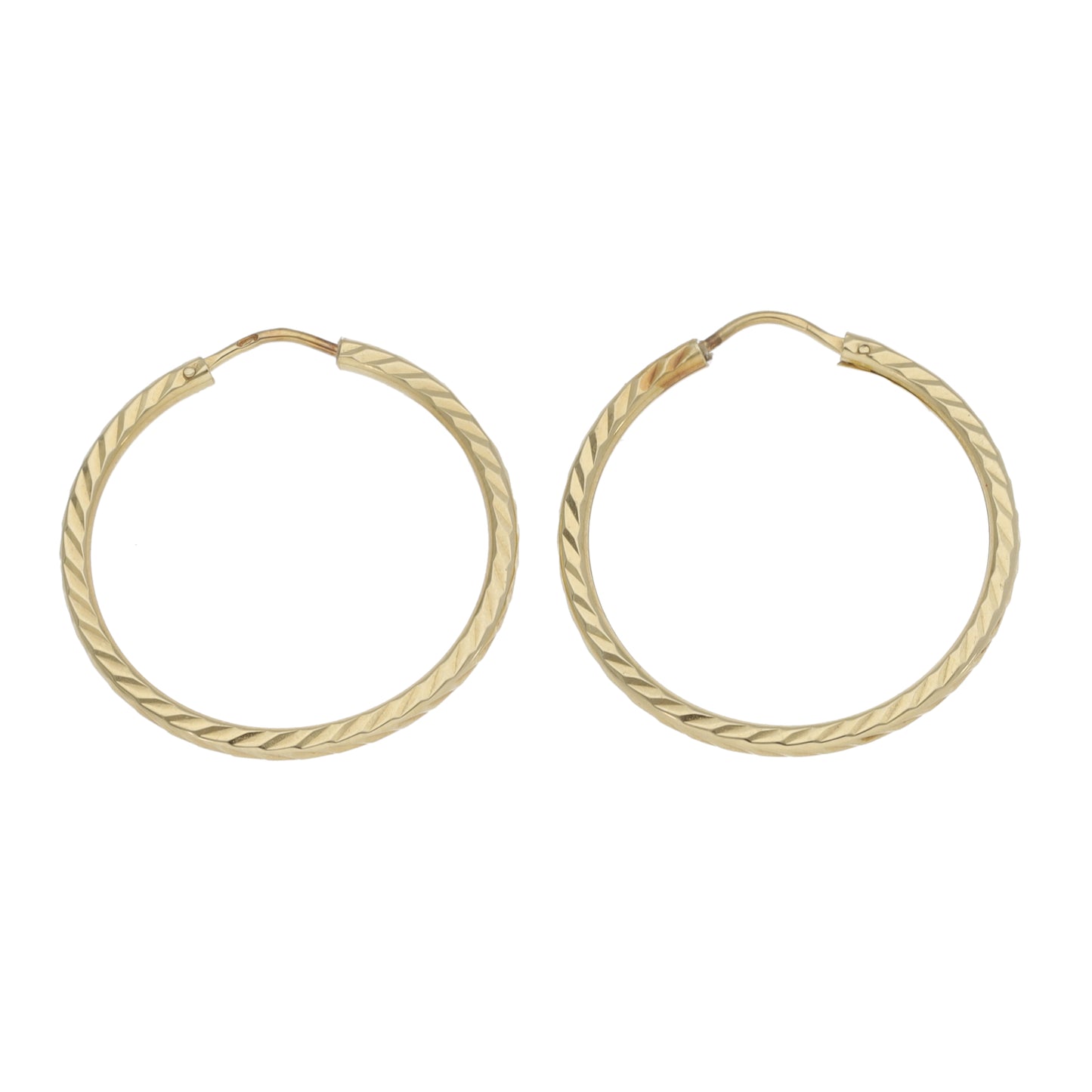 14ct Gold Hoop Earrings