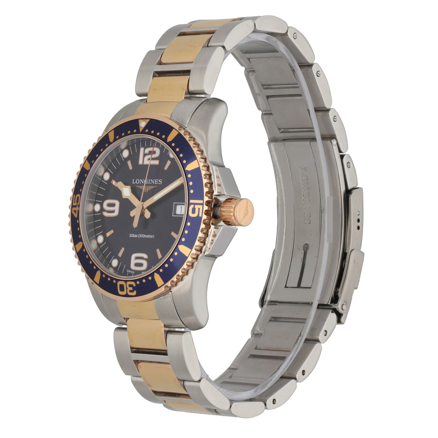 Longines Hydro Conquest L3.740.3 41mm Bi-Colour Watch