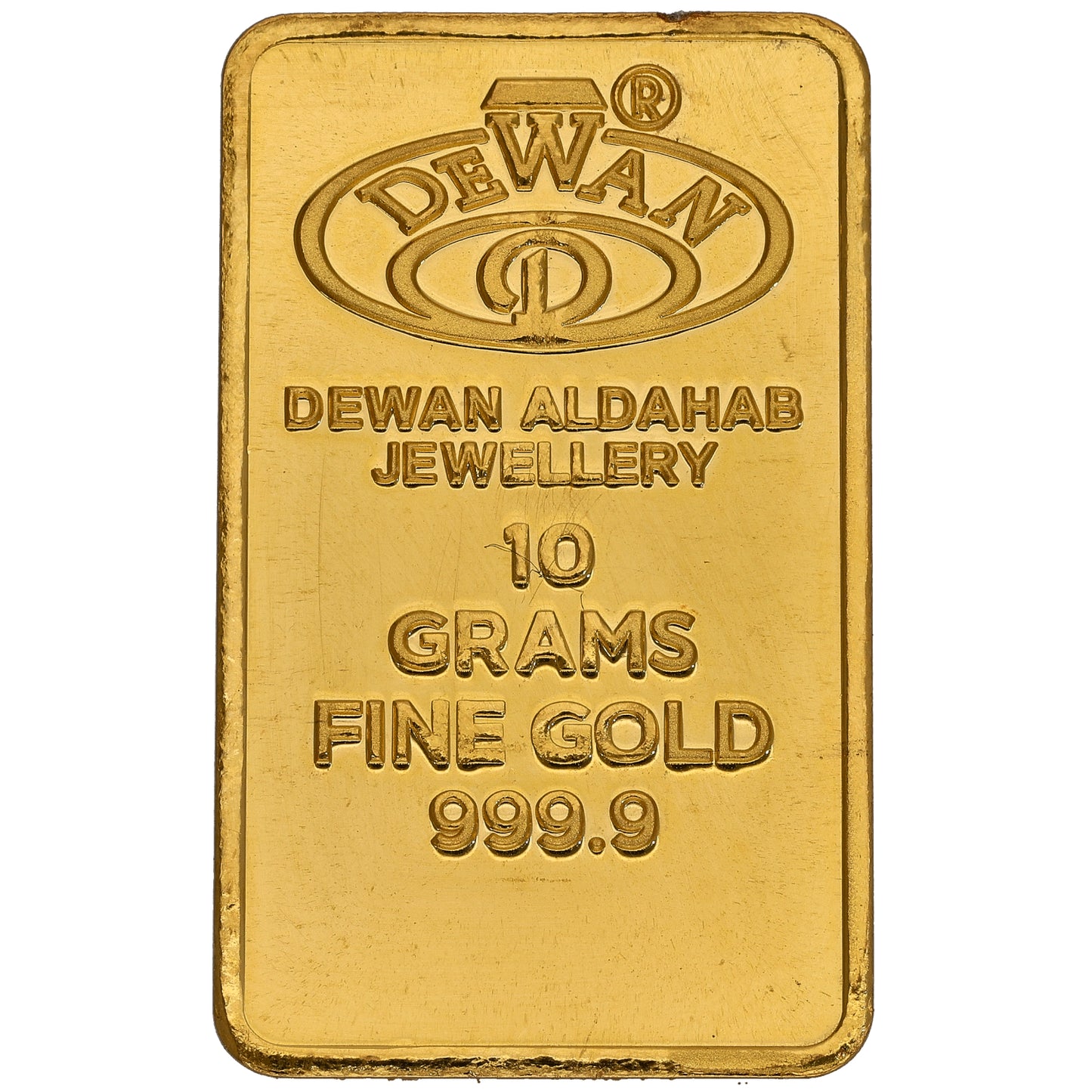 24ct 10g Gold Bar