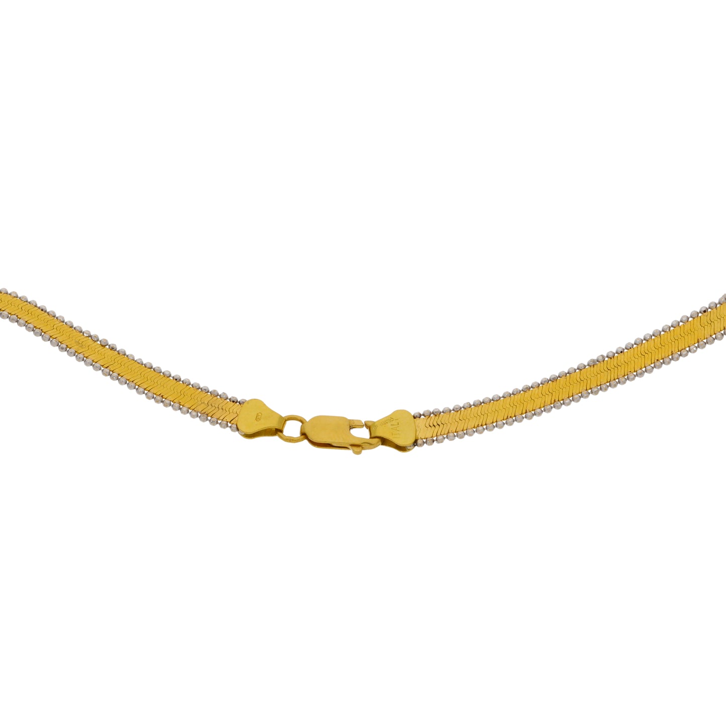 22ct Gold Herringbone Chain 16"